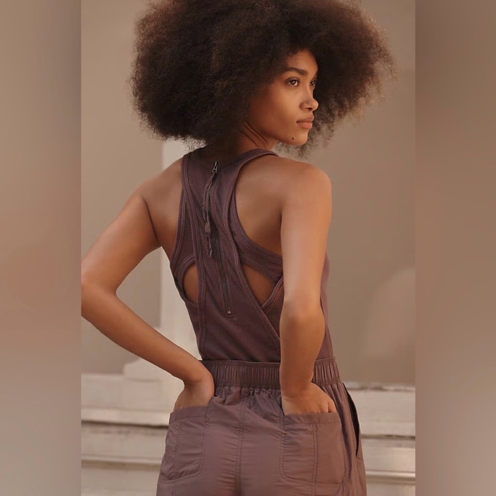 Anthropology- Daily Practice Messa Jumpsuit - Picture 2 of 6